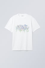 System - Oversized-T-Shirt mit Grafikprint - 0