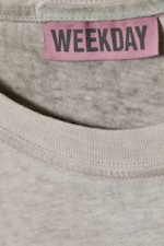 Washed Dark Mole - Relaxed Long-Sleeved Cotton T-Shirt - 1