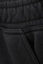 Dunkelgrau verwaschen - Lockere knielange Jersey-Shorts - 9