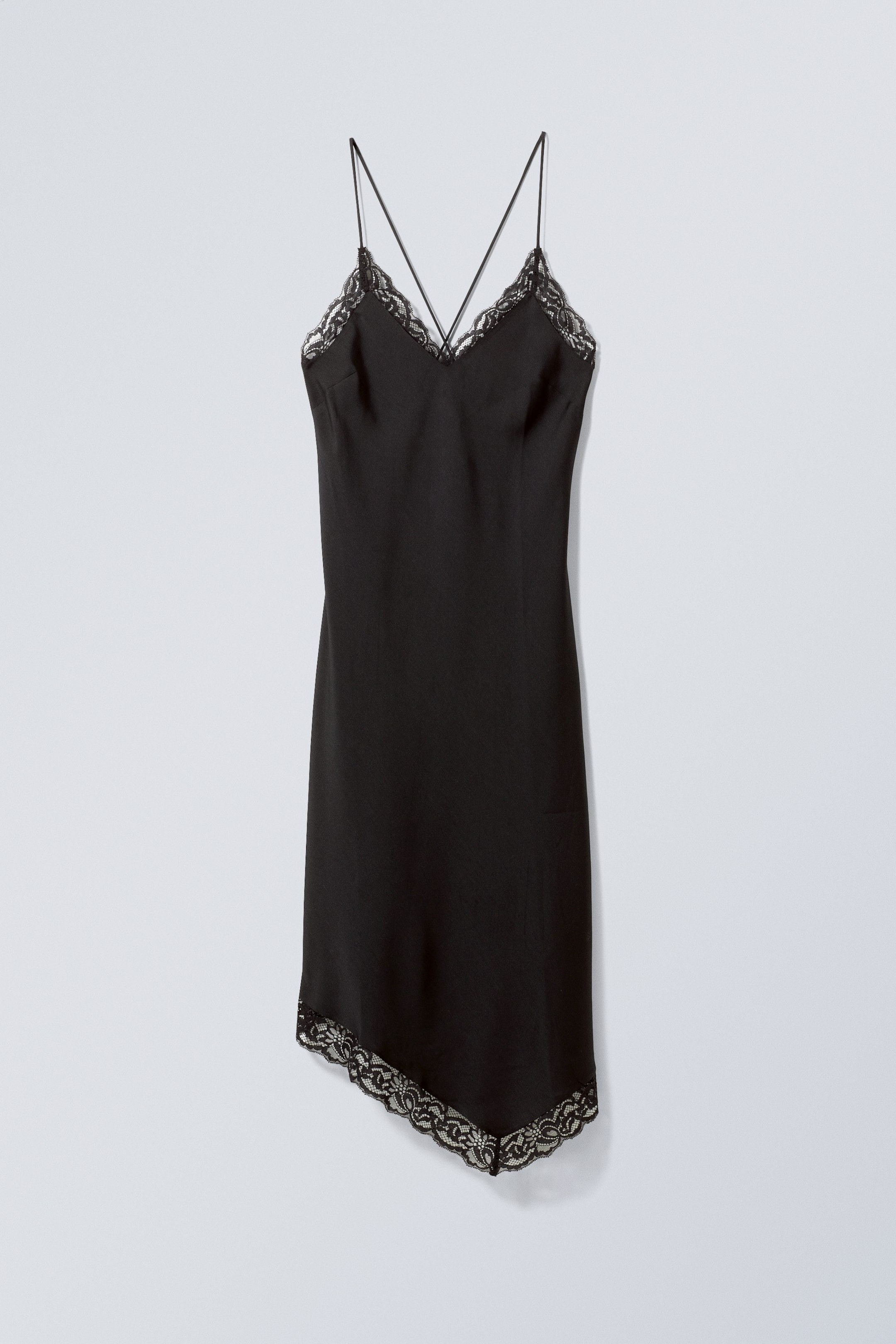 Schwarz - Trägerkleid Bonnie - 0