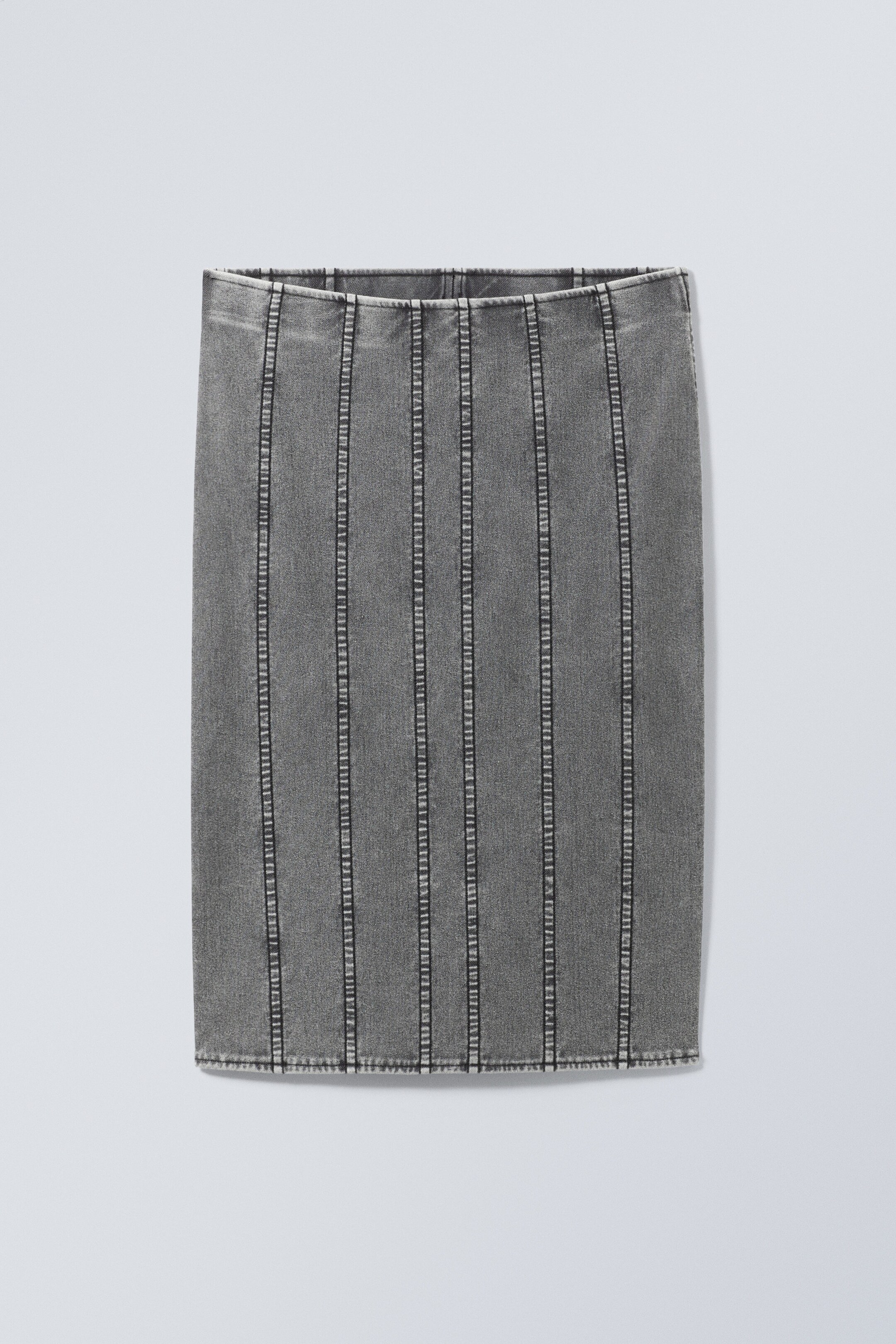 Washed Black - Bell Corset Skirt - 0
