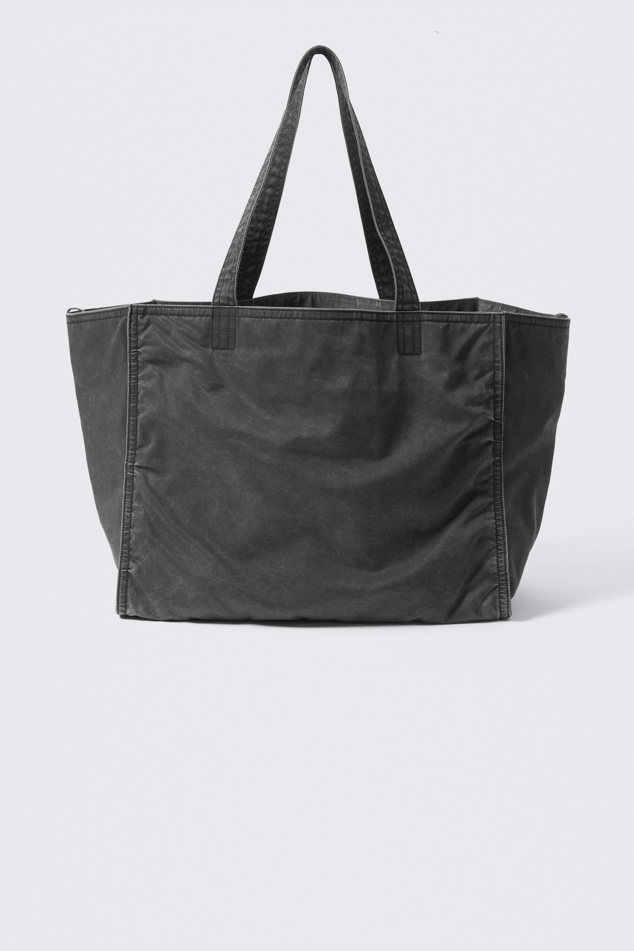 Agrandir l'image: Grand cabas délavé - Noir délavé - FEMME | H&M FR 2