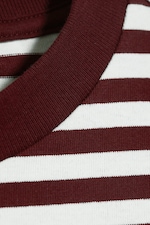 Red & White Stripe - T-SHIRT MIT ENTSPANNTER PASSFORM - 5