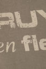 Graubraun - Bruyére en fleurs - Boxy T-Shirt mit Print und kurzen Ärmeln - 6