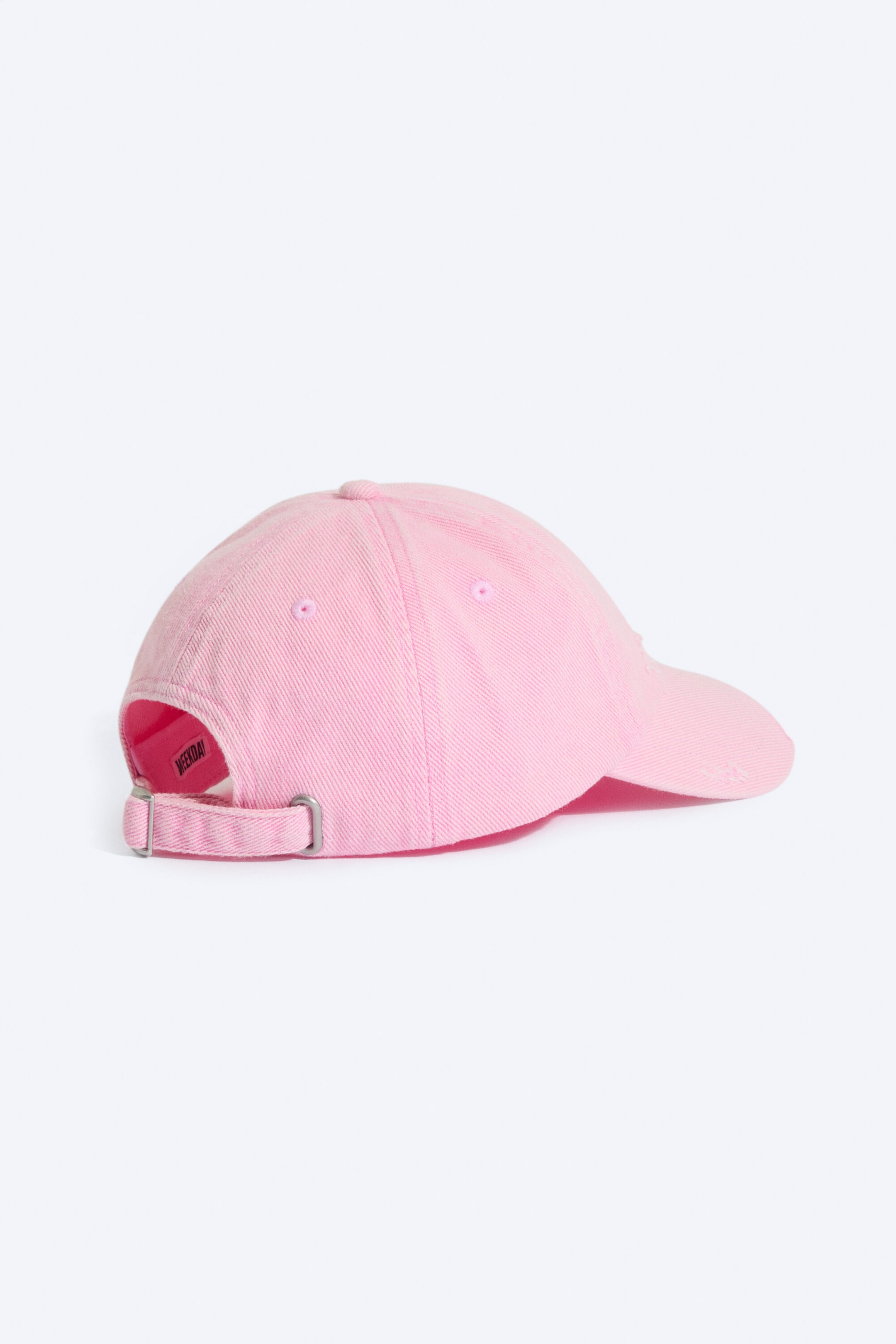 Light Pink - Distressed Cropped Cap - 2