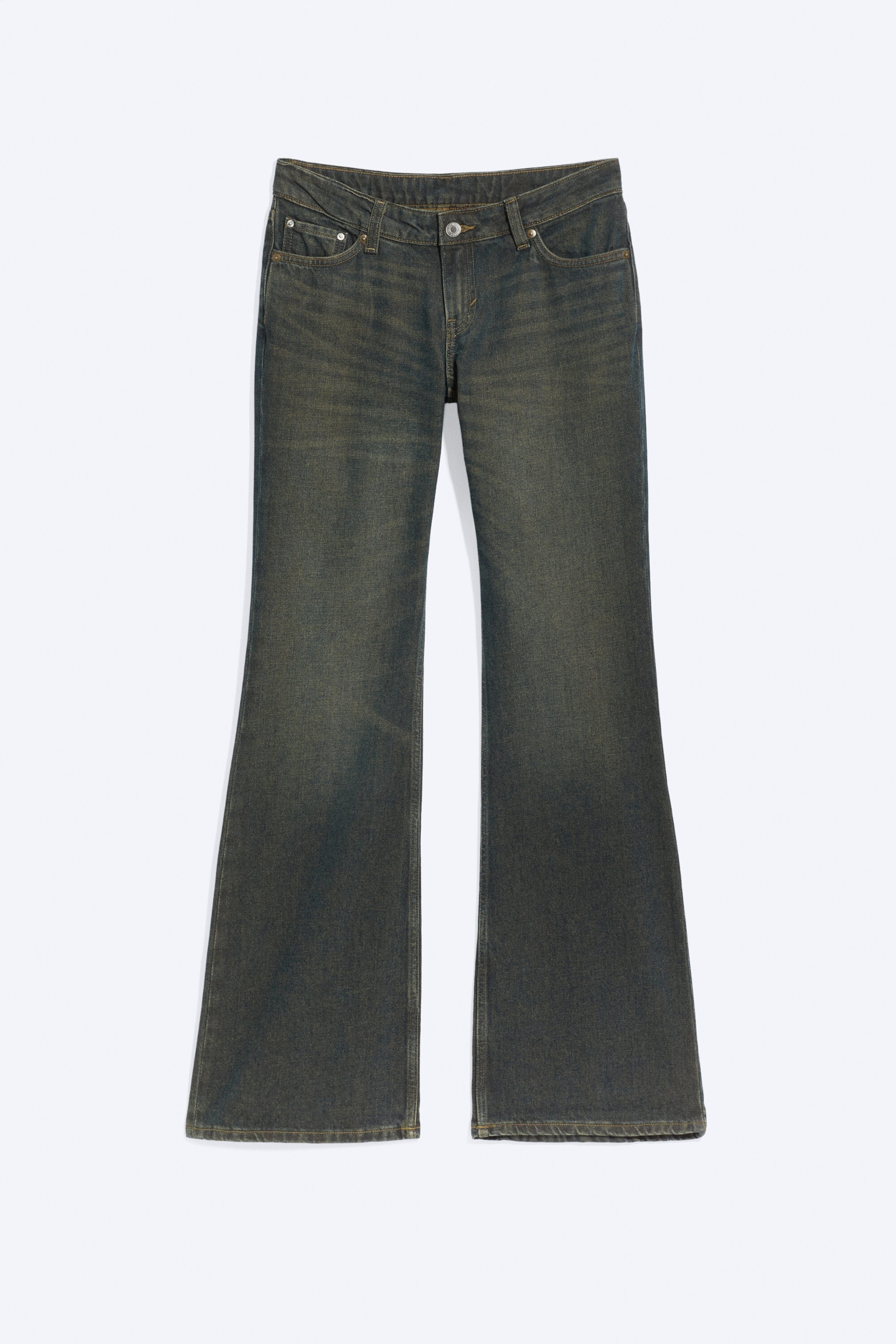 Lobster Blue - Dark Blue - Nova Low Rise Slim Bootcut Jeans - 5