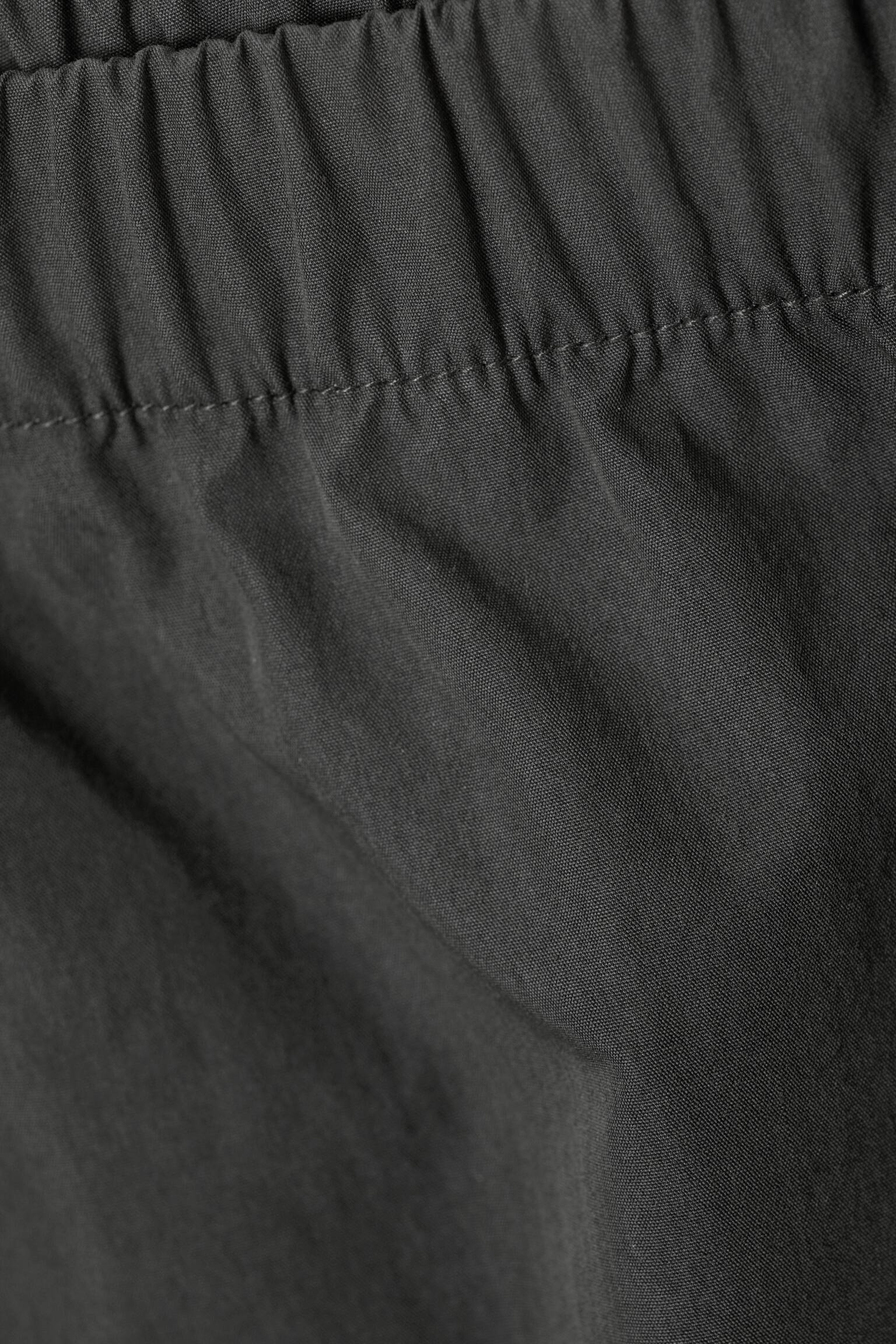 Lavt liv, løse vide treningsbukser - Mørkegrå - 3