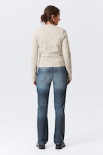 Blue Hymn - Medium Blue - Neptune Low Rise Slim Straight Leg Jeans - 3