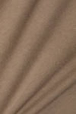 Beige - Fitted Asymmetric Top - 1