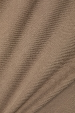 Beige - Fitted Asymmetric Top - 1