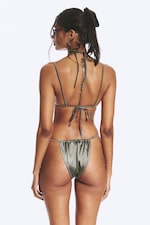 Dimgrå - Brazilian bikinitrosa med knytdetaljer - 2