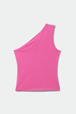 Roze - Cindy one-shouldertanktop - 0
