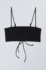 Noir - Haut de bikini bandeau - 1