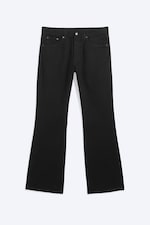 Black Rinse - Black - Mercury Mid Rise Relaxed Bootcut Leg Jeans - 5