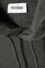 Dunkelgrau - Klassischer, mittelschwerer Hoodie - 1