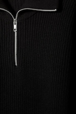 Black - Harry Wool Blend Sweater - 1