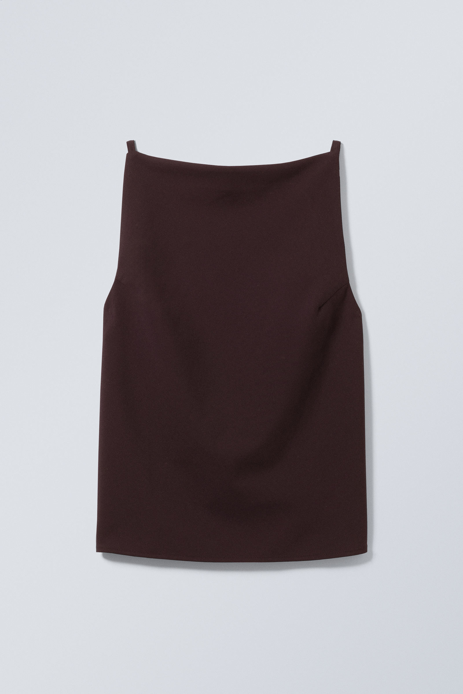 fleur suiting open back top - Dark Plum | Weekday WW