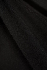 Black - Fitted Asymmetric Top - 1