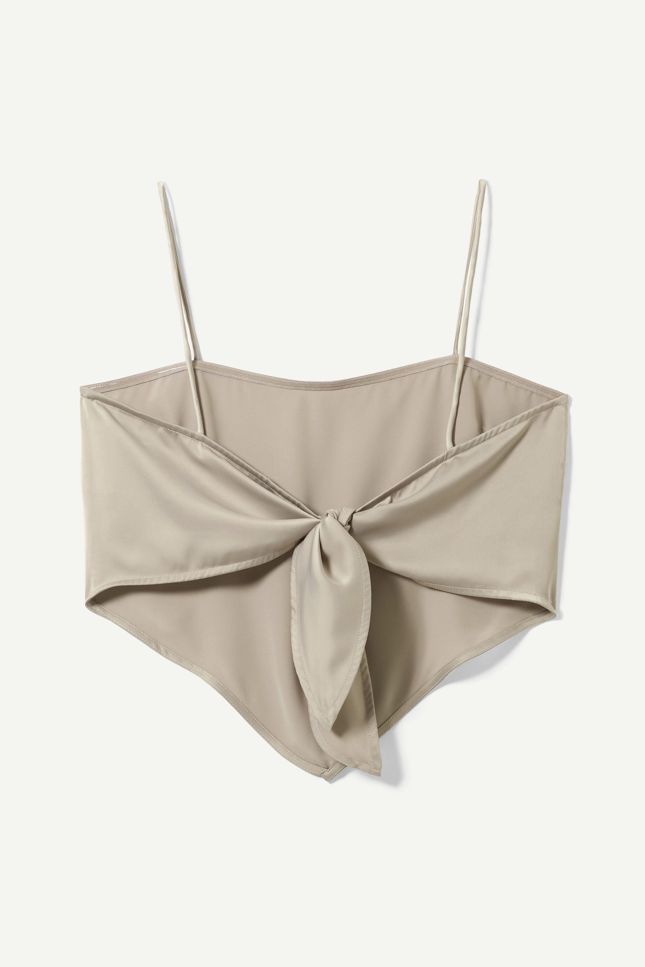 Beige - Armelle Scarf Top - 1