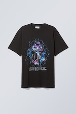 No Limit - Oversized-T-Shirt mit Grafikprint - 0