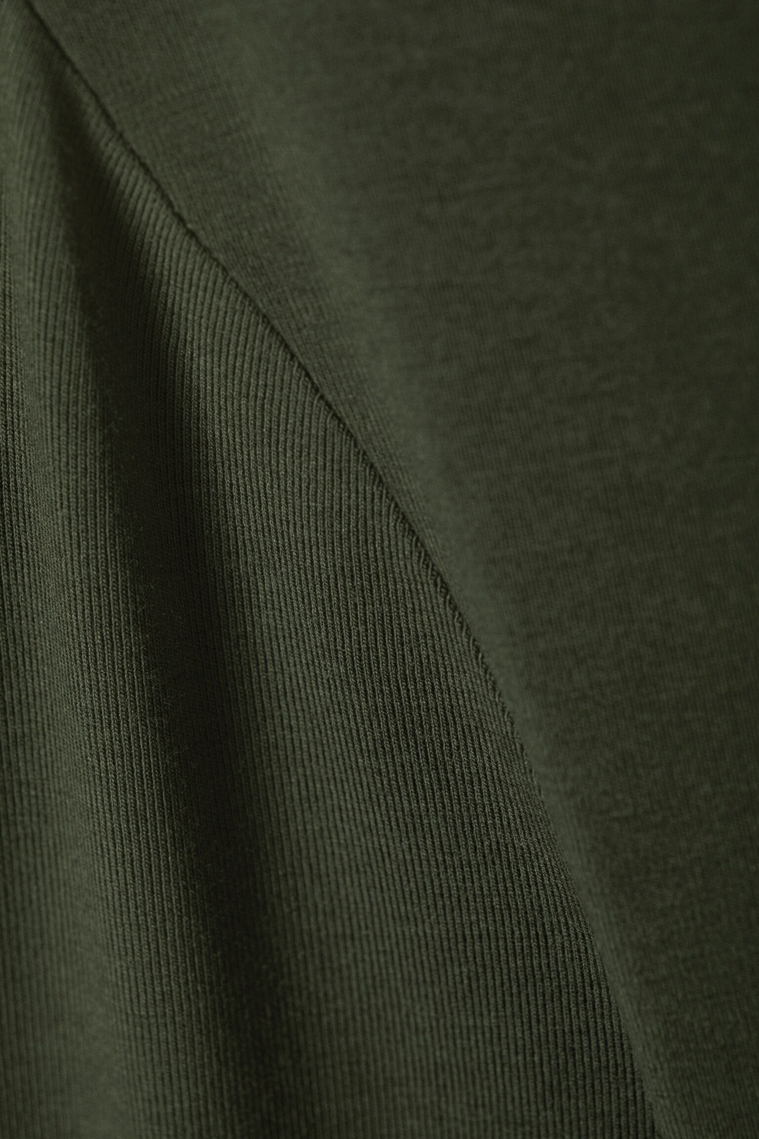 Slim Fitted Long Sleeve - Dark Khaki Green/White/Black/Dark Brown/Dark Dusty Blue/Élénk narancssárga/Sötét khakizöld/Dark Mole/Dark Turquoise/Dark Brown - 3