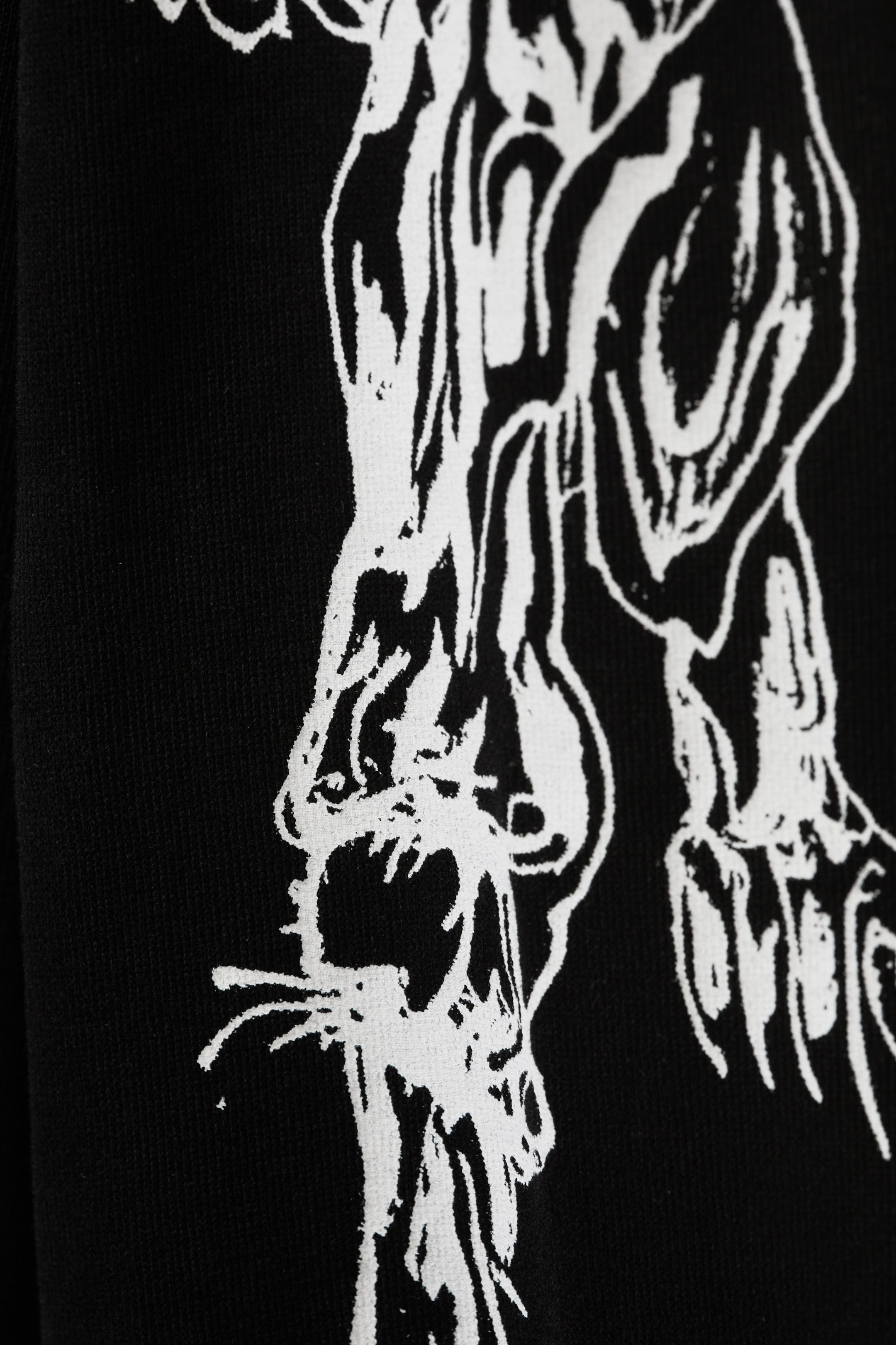 Schwarz - Angry Panthers - Kastiges Langarmshirt mit Grafikprint - 4