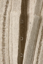 Light Beige - Knitted Boat-Neck Tank Top - 5