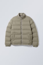 Grey - Cole Puffer Jacket - 0