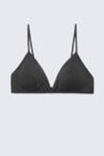 Black - Soft Modal Padded Bra - 0
