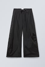 Schwarz - Fallschirmhose Leish - 0