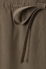 Khaki - Cargohose mit weitem Bein und Kordelzug - 4
