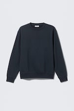 Marineblau - Klassisches Sweatshirt - 3