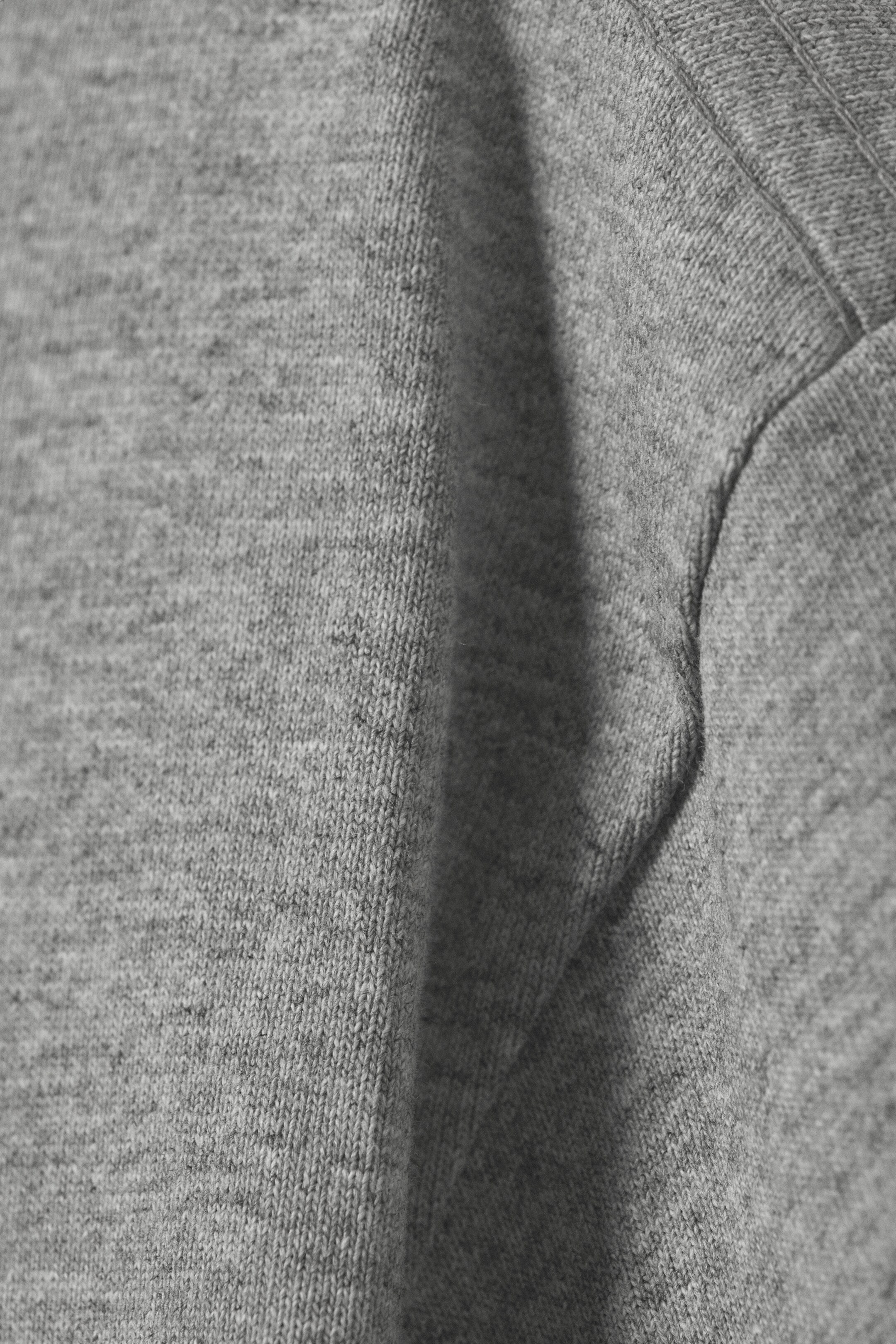 Grotere afbeelding bekijken: Relaxed fit katoenen overhemd met korte mouwen - Grijs gemêleerd - HEREN | H&M NL 2