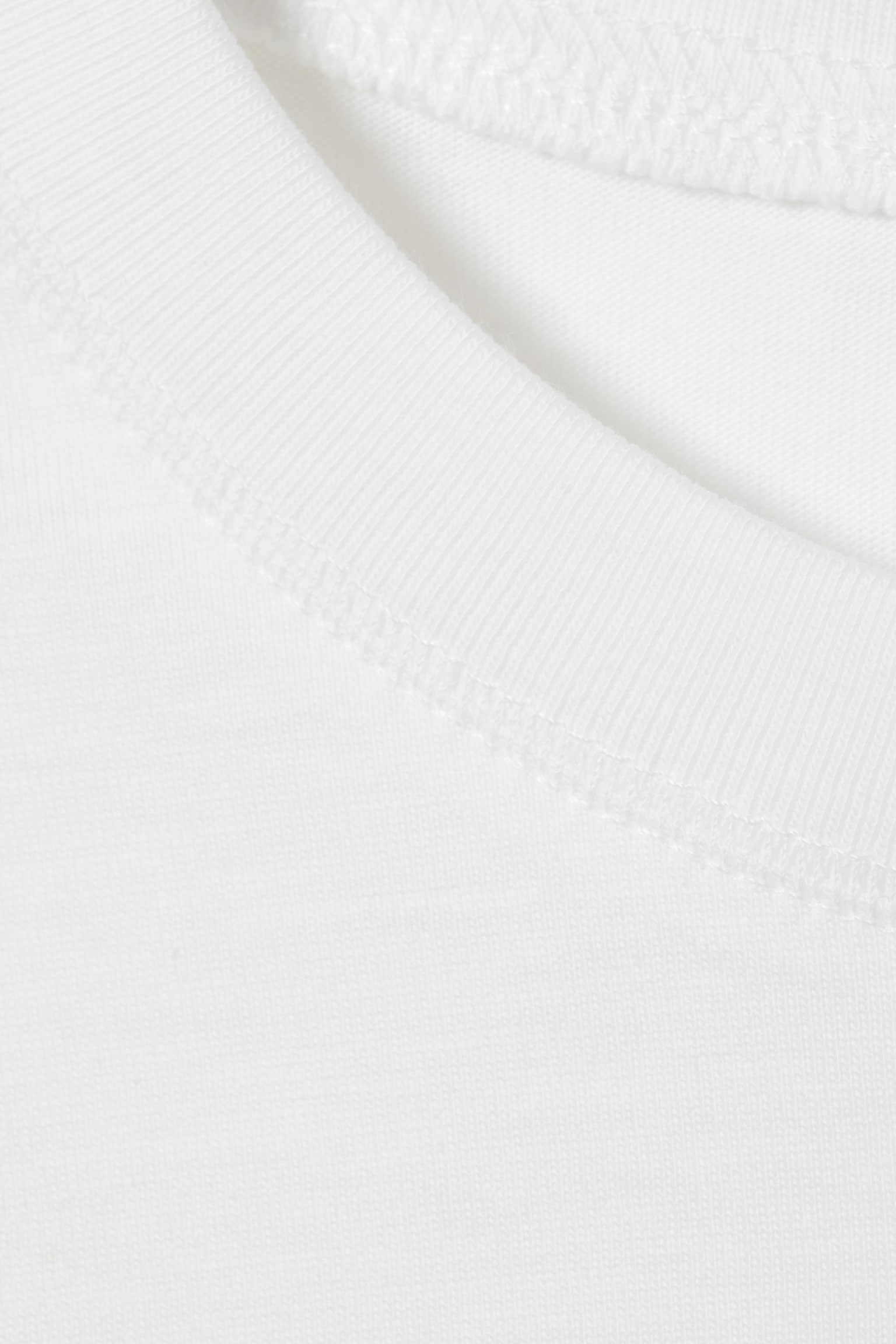 Relaxed Boxy Cotton T-shirt - White/Dark Grey/Striped Grey/Black/Striped White - 6