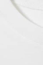 White - Relaxed Boxy Cotton T-shirt - 5