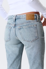 Lip Blue - Ljusblå - Nova Low Waist Slim Bootcut Leg Jeans - 4