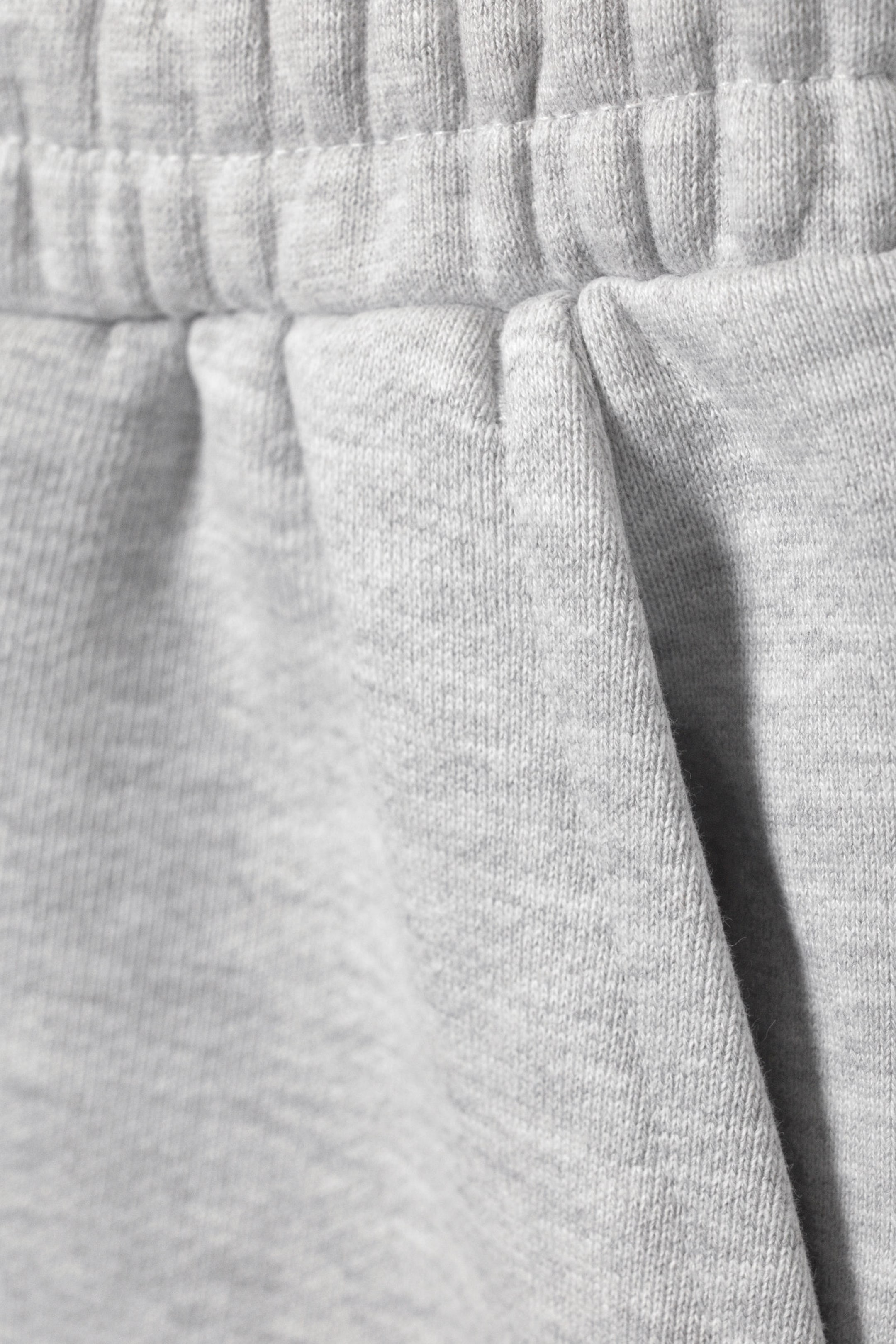 Light Dust Grey - Relaxed Terry Shorts - 5