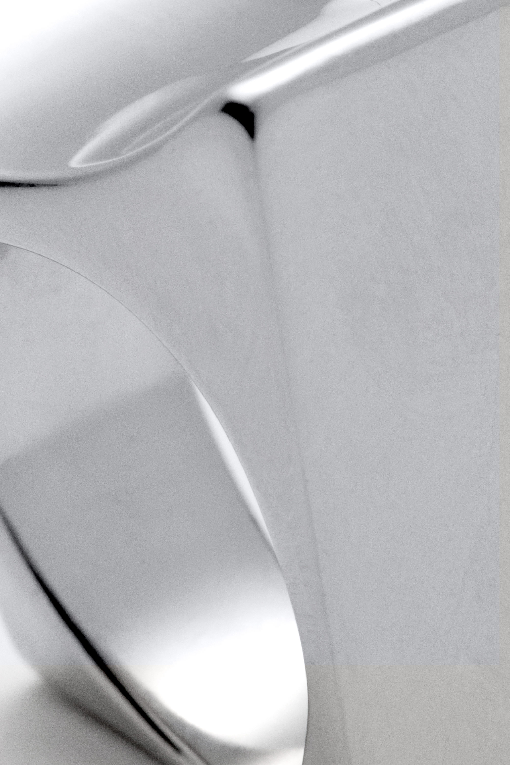 Silber - Asymmetrischer Stahlring - 2