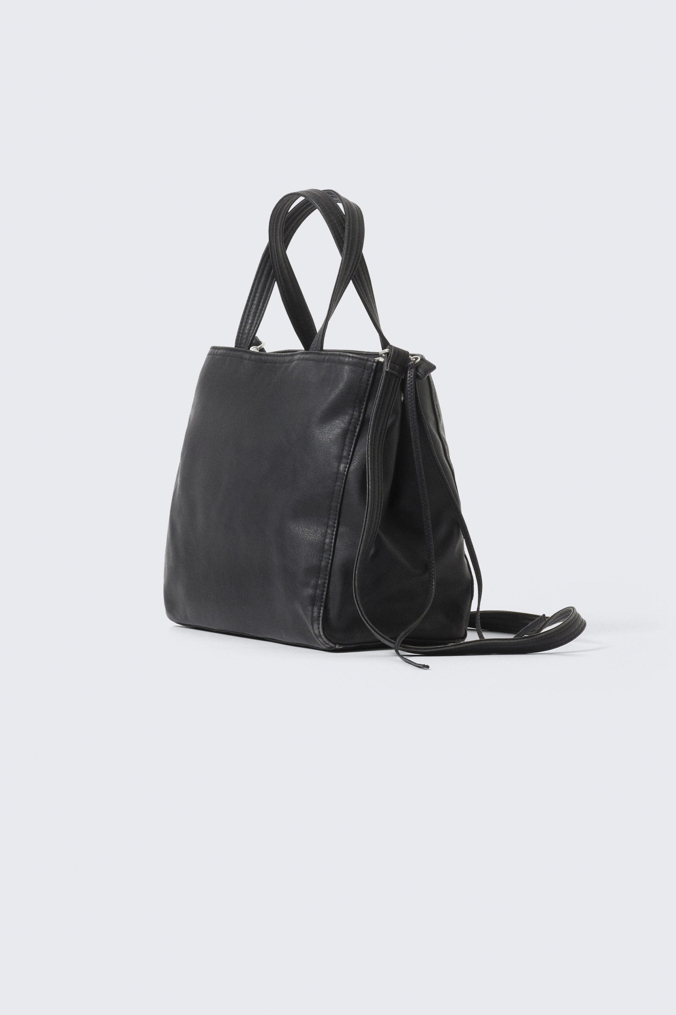 #272628 - Mellanstor tote-bag i konstläder - 2