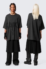 Off-black - Lady Gaga Long T-Shirt - 0