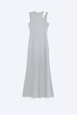 Light Dusty Grey - Cutout Maxi Dress - 5