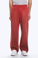 Rouge - Pantalon de jogging droit ample taille mi-haute - 1