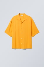 Mango - Oversized-Resorthemd mit kurzen Ärmeln - 0
