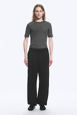 Noir - Pantalon de jogging en scuba Simon - 0