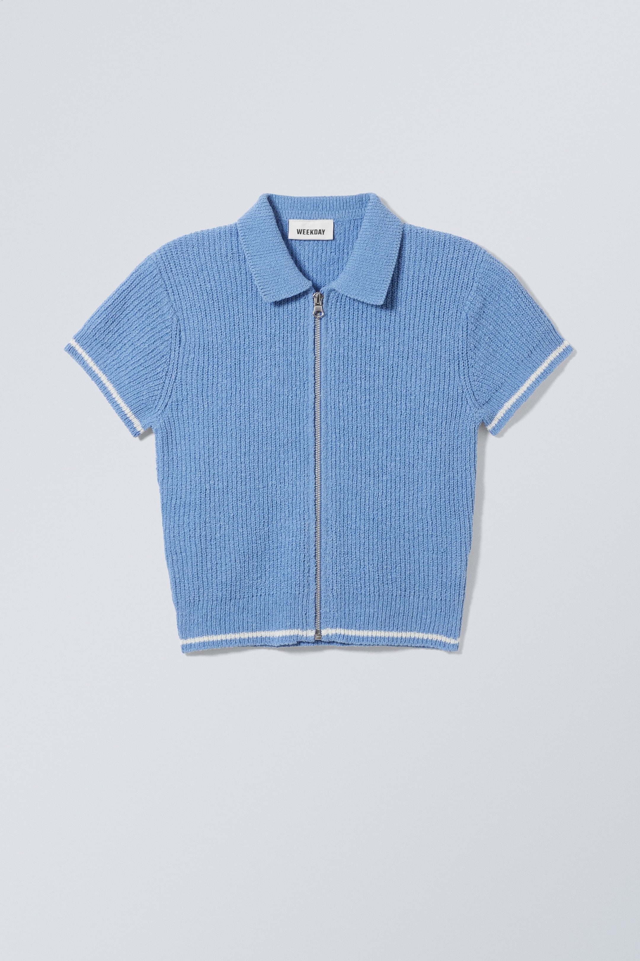 Hellblau - Stricktop Emery - 1