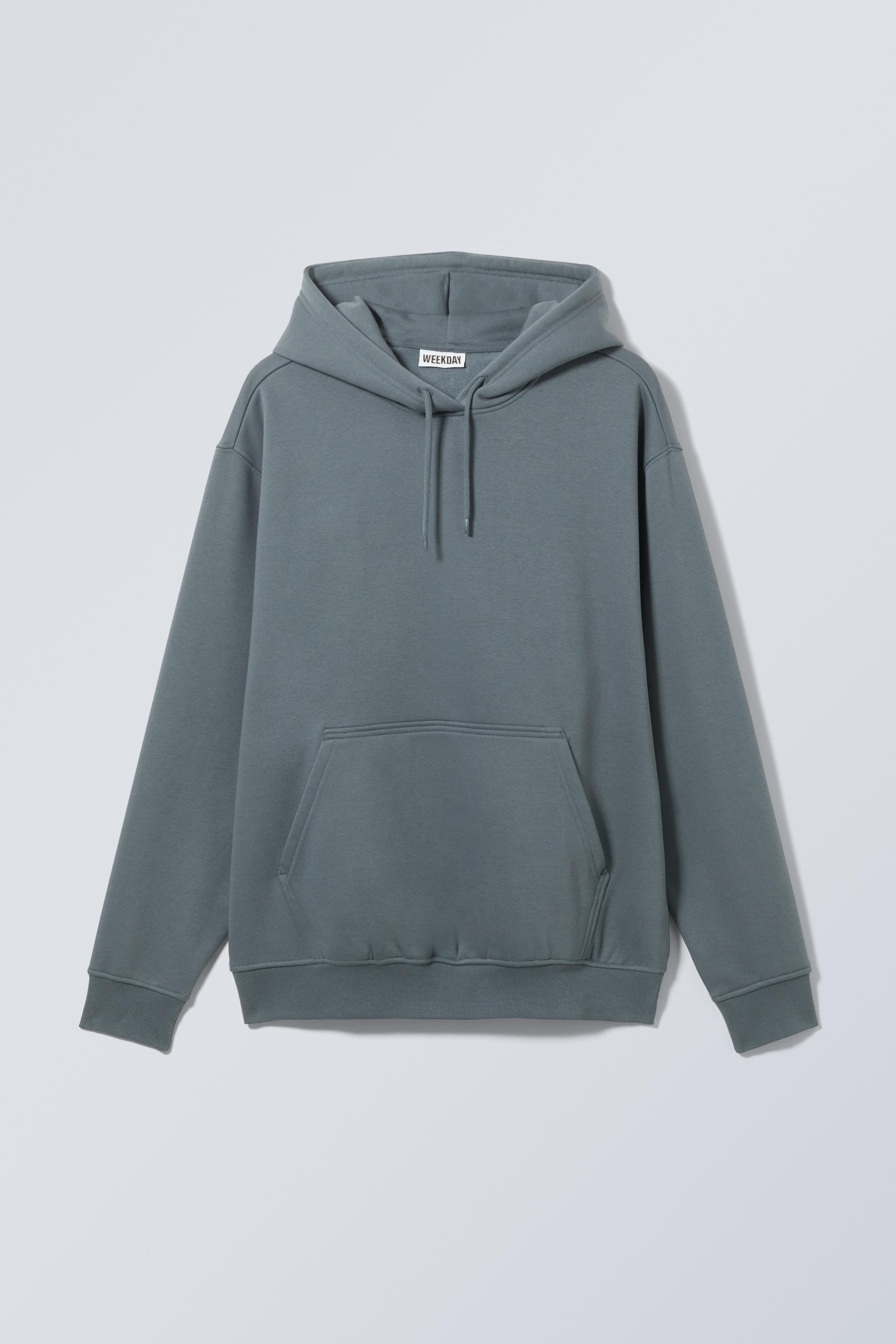 Zobacz większy obraz: Bluza z kapturem Relaxed Heavy - Dusty Grey - ON | H&M PL 1