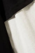 Black & White - Double-Layered Long-Sleeved T-shirt - 4