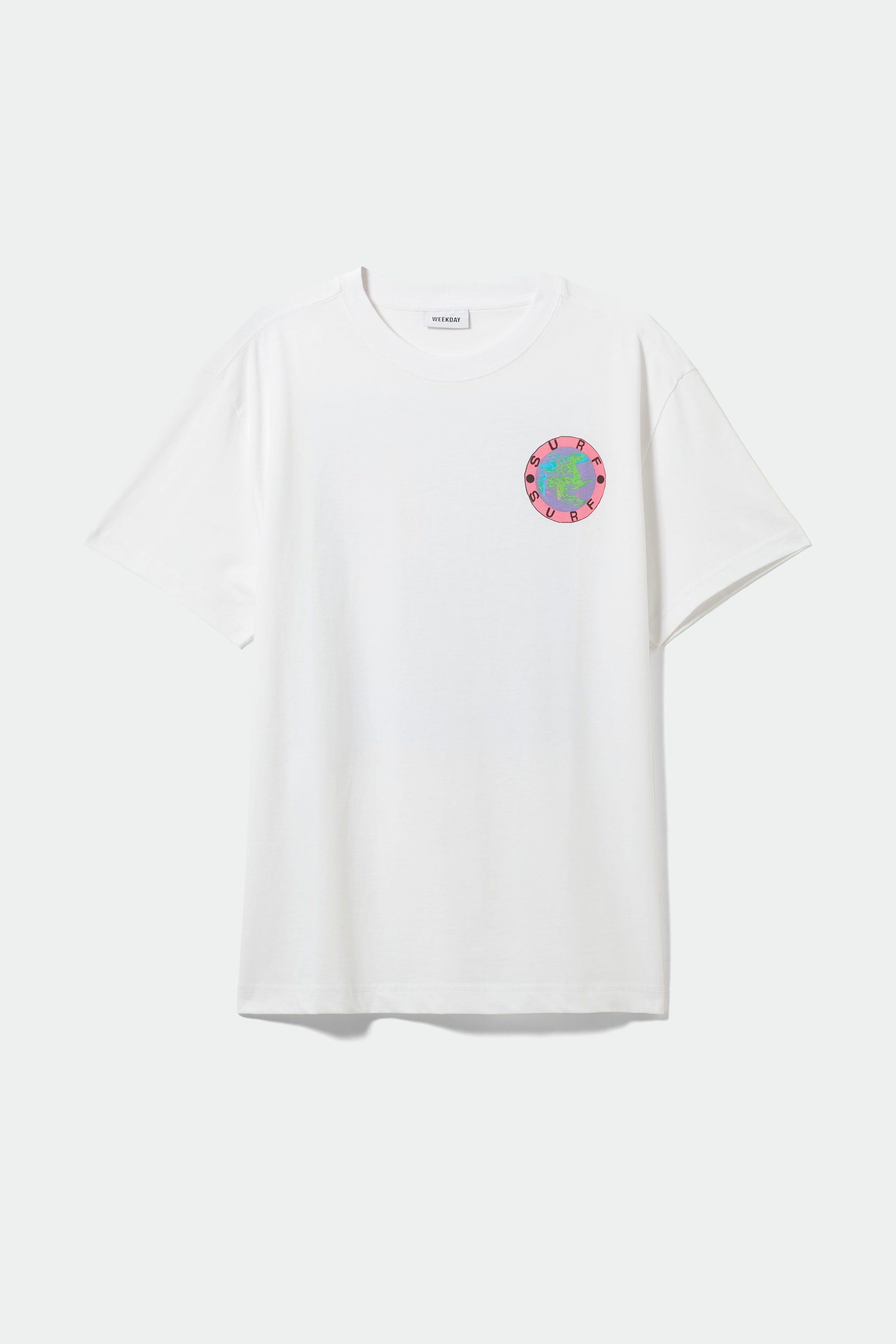 White & surf - Oversized Graphic Printed T-shirt - 0