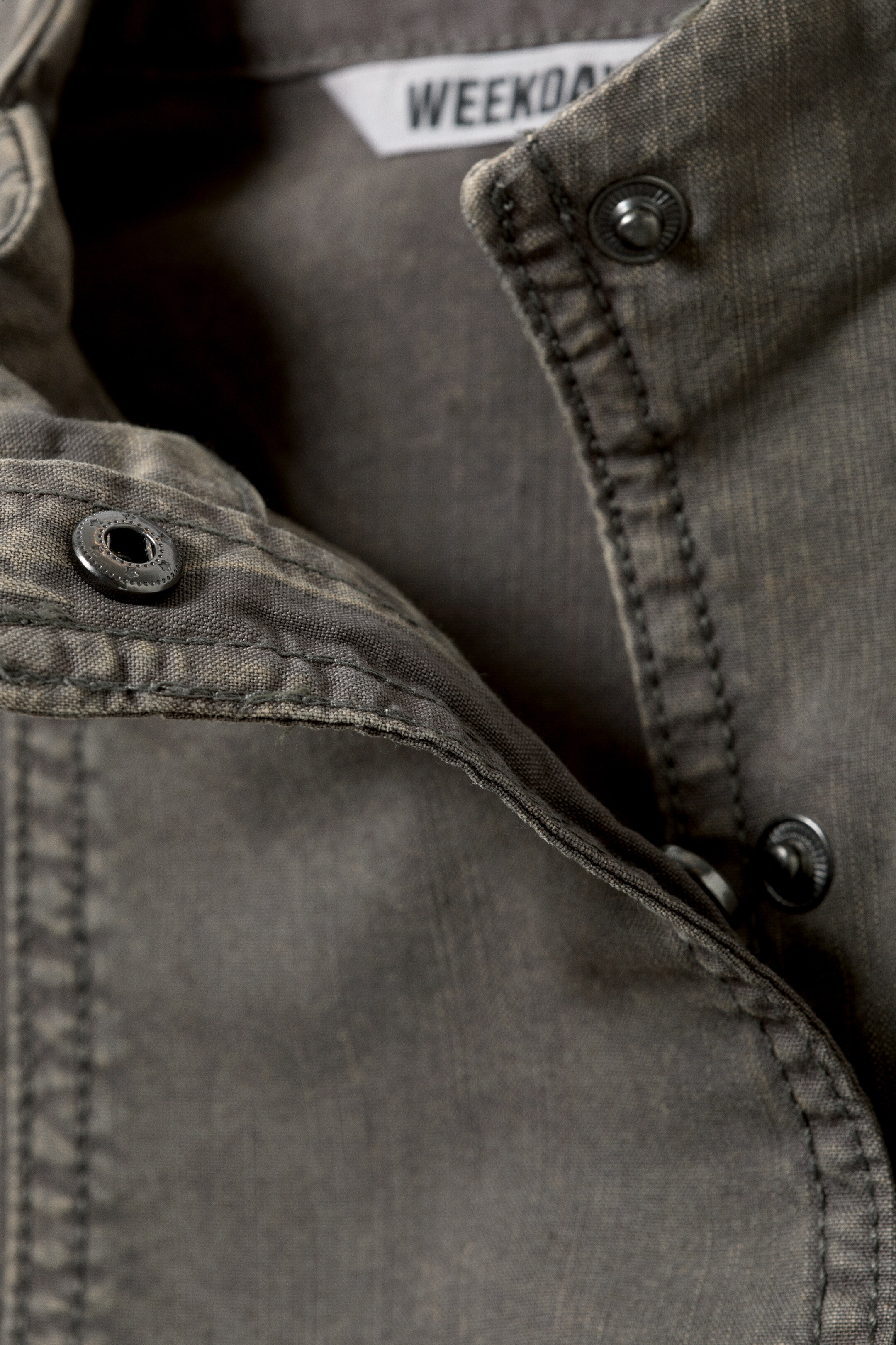 Ver imagen más grande: Top asimétrico de algodón - Gris - MUJER | H&M ES 2