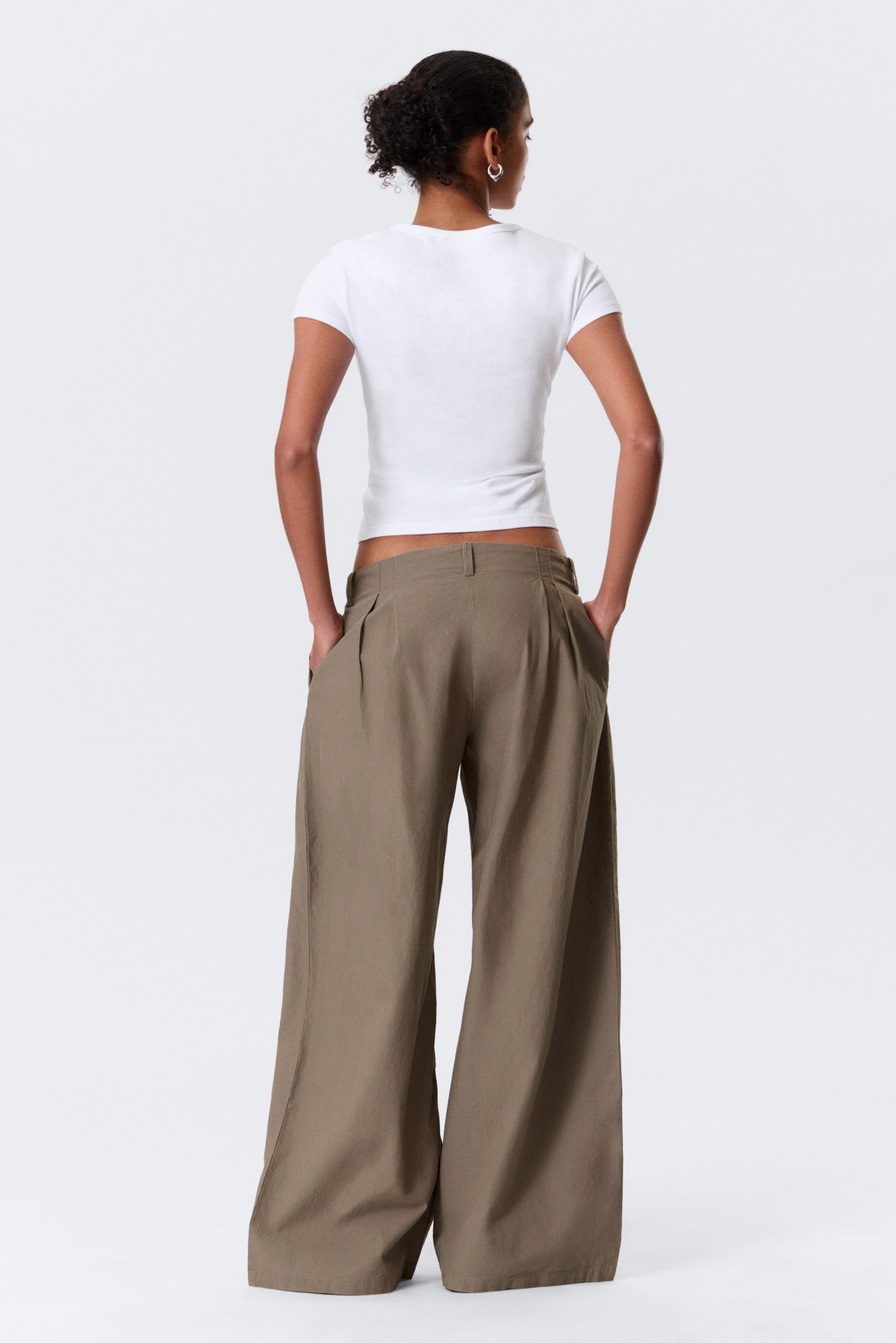 Dimmig mullvad - Aya plisserade byxor - 3